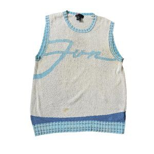 2000s Silk Diesel Sleeveless Pullover Vest - 2090348